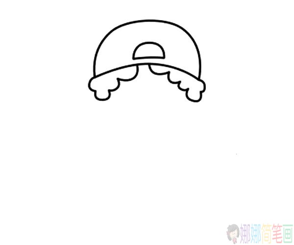 小男孩人物简笔画图片步骤