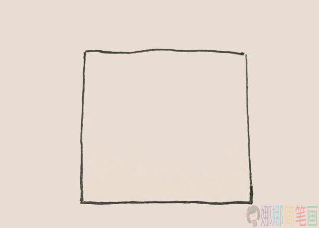 微波炉简笔画图片步骤
