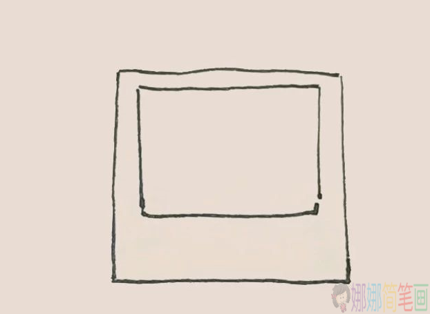 微波炉简笔画图片步骤