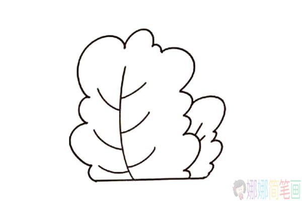 灌木丛简笔画教程图片步骤
