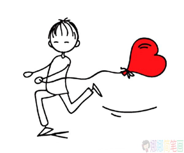 好看有爱的人物简笔画插图