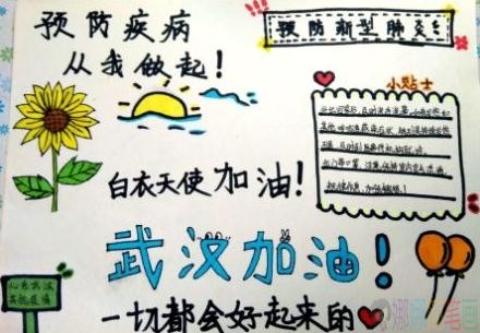2020抗击新冠肺炎疫情手抄报图片大全