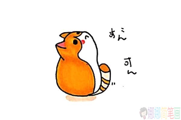 一组可爱的小猫咪简笔画图片