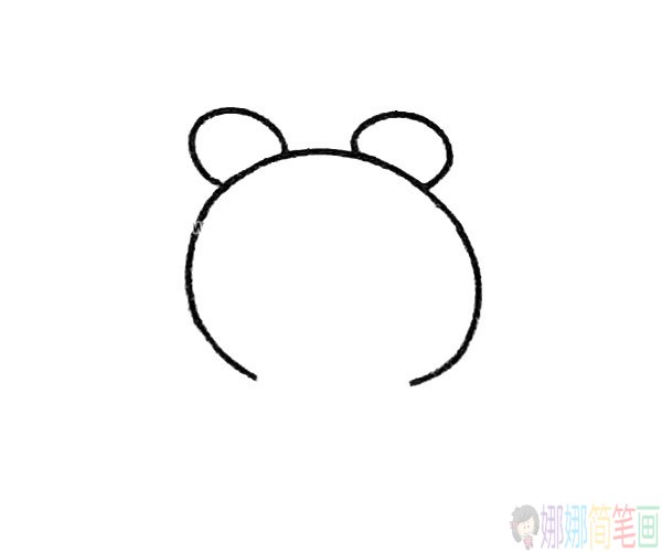 小青蛙简笔画,幼儿简笔画青蛙图片教程