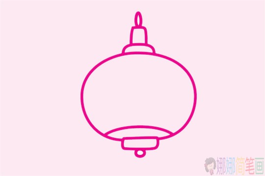 灯笼简笔画图片大全,灯笼简笔画步骤图片
