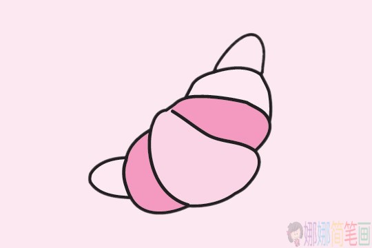 面包简笔画简单画法步骤,面包简笔画图片大全
