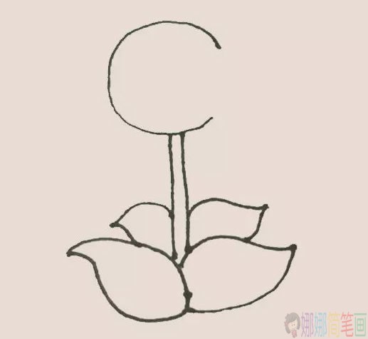 豌豆射手简笔画图片,豌豆射手简笔画大全
