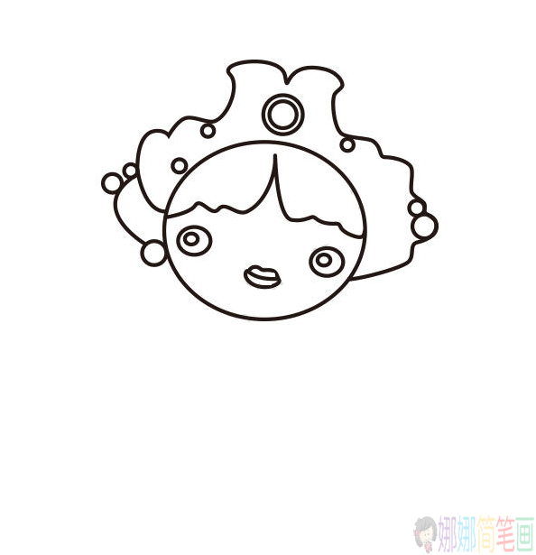 奥运福娃贝贝简笔画,可爱的奥运福娃贝贝简笔画画法教学