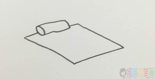 床简笔画步骤图,床简笔画图片大全