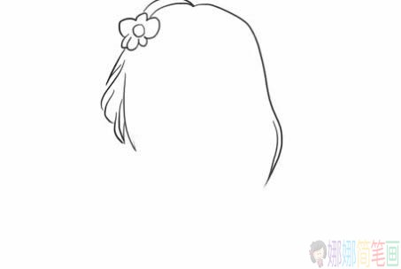 民国女子简笔画图片,民国少女简笔画步骤图
