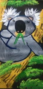 树袋熊儿童画，树袋熊儿童画图集