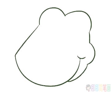 鳄鱼简笔画的画法步骤,卡通鳄鱼简笔画图片大全