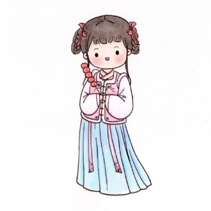 古风女子简笔画怎么画？简单易画的古风简笔画教程
