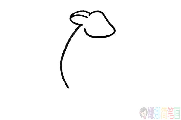 简单可爱的梅花鹿的简单画法 一步步教儿童学画