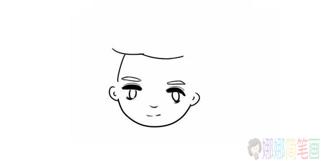 q版鹿晗简笔画呆萌,q版鹿晗简笔画教程