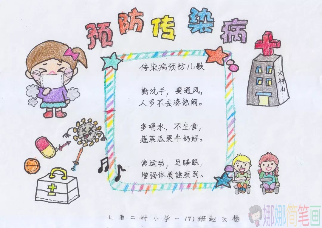 我心中的抗疫英雄手抄报大全,致敬向疫而行的你手抄报素材
