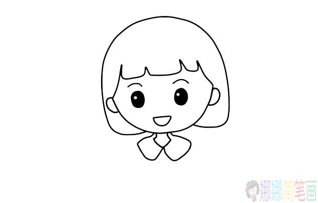 劳动节小女孩简笔画图片,劳动节小女孩简笔画步骤