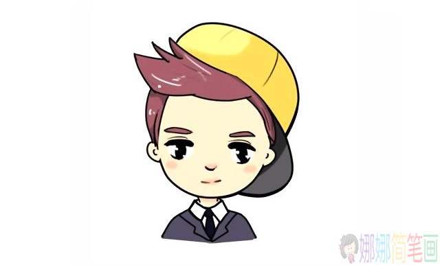 q版鹿晗简笔画呆萌,q版鹿晗简笔画教程