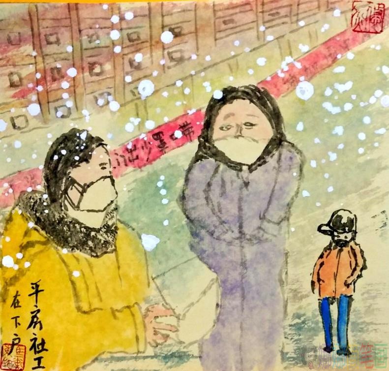 致敬最美逆行者儿童画优秀作品大全鉴赏