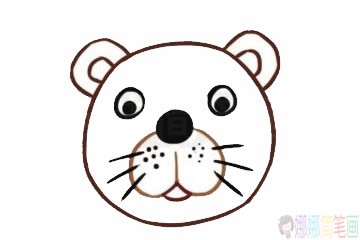 卡通狮子简笔画画法,狮子简笔画图片大全