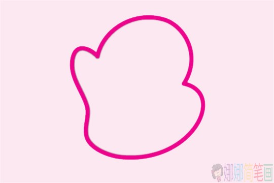 萌萌可爱的卡通猴子简笔画画法步骤教程及图片大全