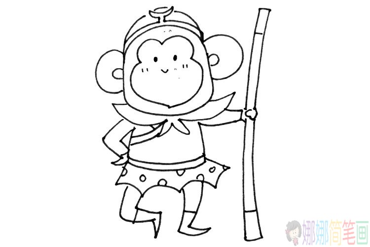 西游记师兄弟三人简笔画图片