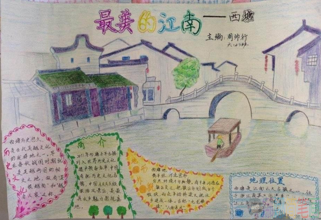 关于旅游手抄报的内容,旅游手抄报简单又漂亮