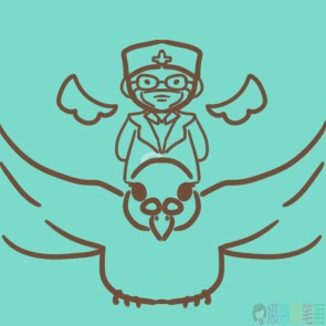 可爱的防疫医生叔叔简笔画要怎么画,可爱的防疫医生叔叔简笔画教程