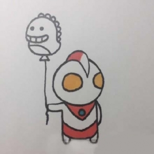 奥特曼简笔画步骤，奥特曼简笔画画法
