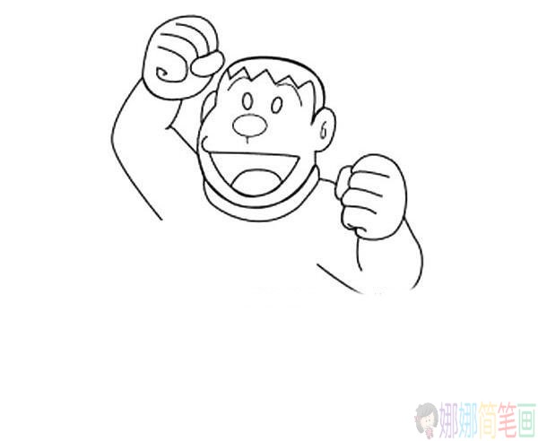 胖虎简笔画图片,胖虎简笔画怎么画