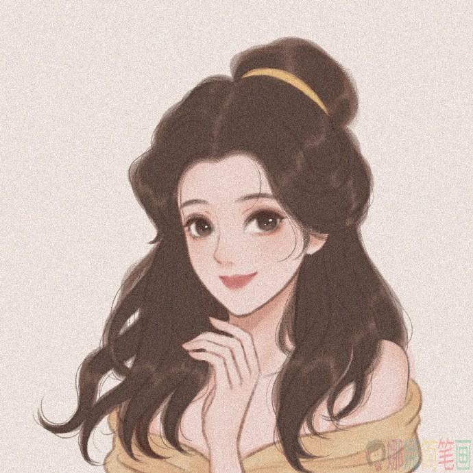可爱美丽的迪士尼公主简笔画图片大全