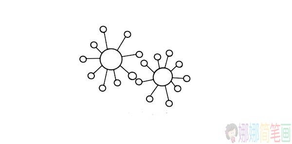 蒲公英简笔画步骤,彩色蒲公英简笔画图片大全
