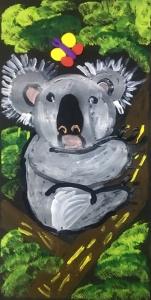 树袋熊儿童画，树袋熊儿童画图集
