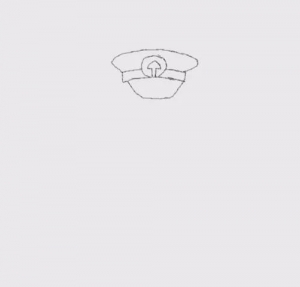 简笔画黑猫警长是怎么画的，卡通黑猫警长简笔画大全