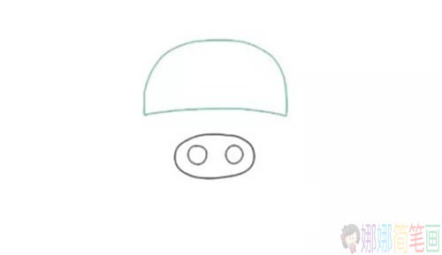 简笔画，可爱麦兜简笔画画法图片步骤