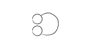 可爱的小金鱼简笔画图片教程，金鱼简笔画步骤
