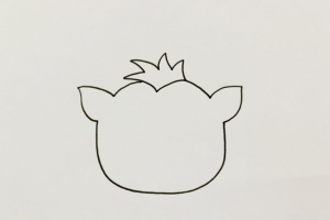 小马简笔画简单，可爱小马简笔画教程