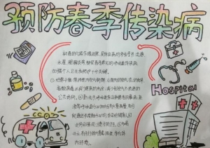 预防传染病手抄报内容，预防传染病简单又好看