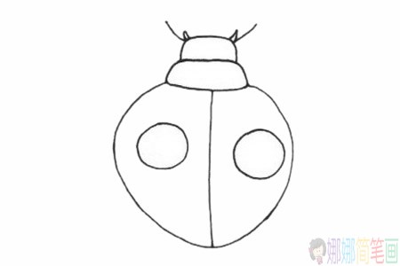 甲虫简笔画简单画法,甲虫简笔画步骤图解教程
