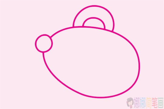 老鼠简笔画,可爱的老鼠简笔画简单画法步骤教程及图片大全