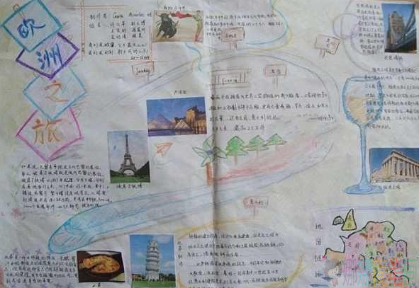 关于旅游手抄报的内容,旅游手抄报简单又漂亮