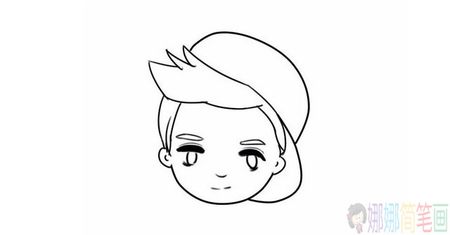 q版鹿晗简笔画呆萌,q版鹿晗简笔画教程
