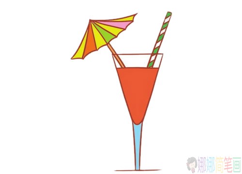 果汁简笔画教程,果汁简笔画图片大全