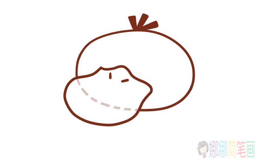 可达鸭简笔画怎么画,可爱的可达鸭简笔画画法教程图片