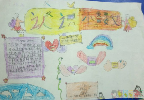 识小数手抄报内容,识小数手抄报图片大全