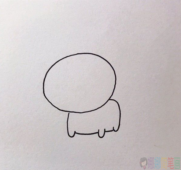 猫咪简笔画画法教程,可爱猫咪简笔画步骤教程