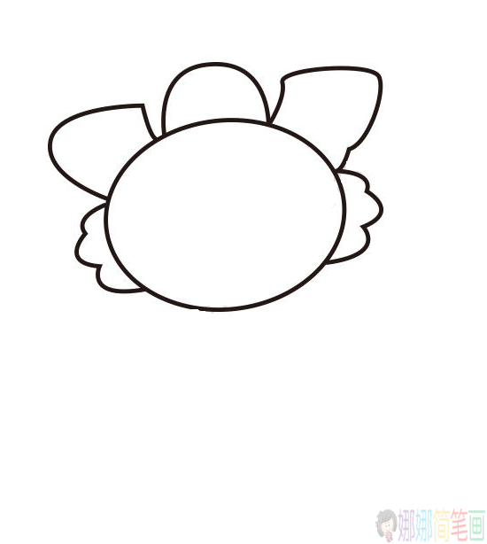 奥运福娃妮妮简笔画，可爱的奥运福娃妮妮简笔画画法教学