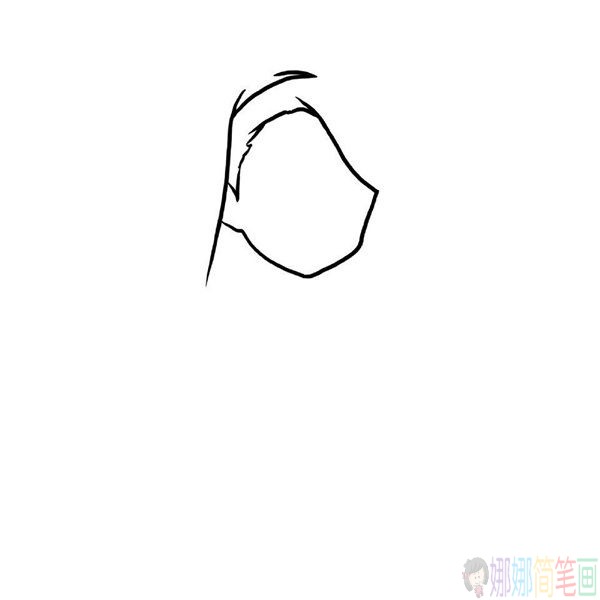 漂亮的女生简笔画,漂亮的女生简笔画教程图片