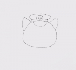 简笔画黑猫警长是怎么画的，卡通黑猫警长简笔画大全