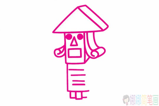 木偶简笔画图片大全,木偶简笔画最简单步骤